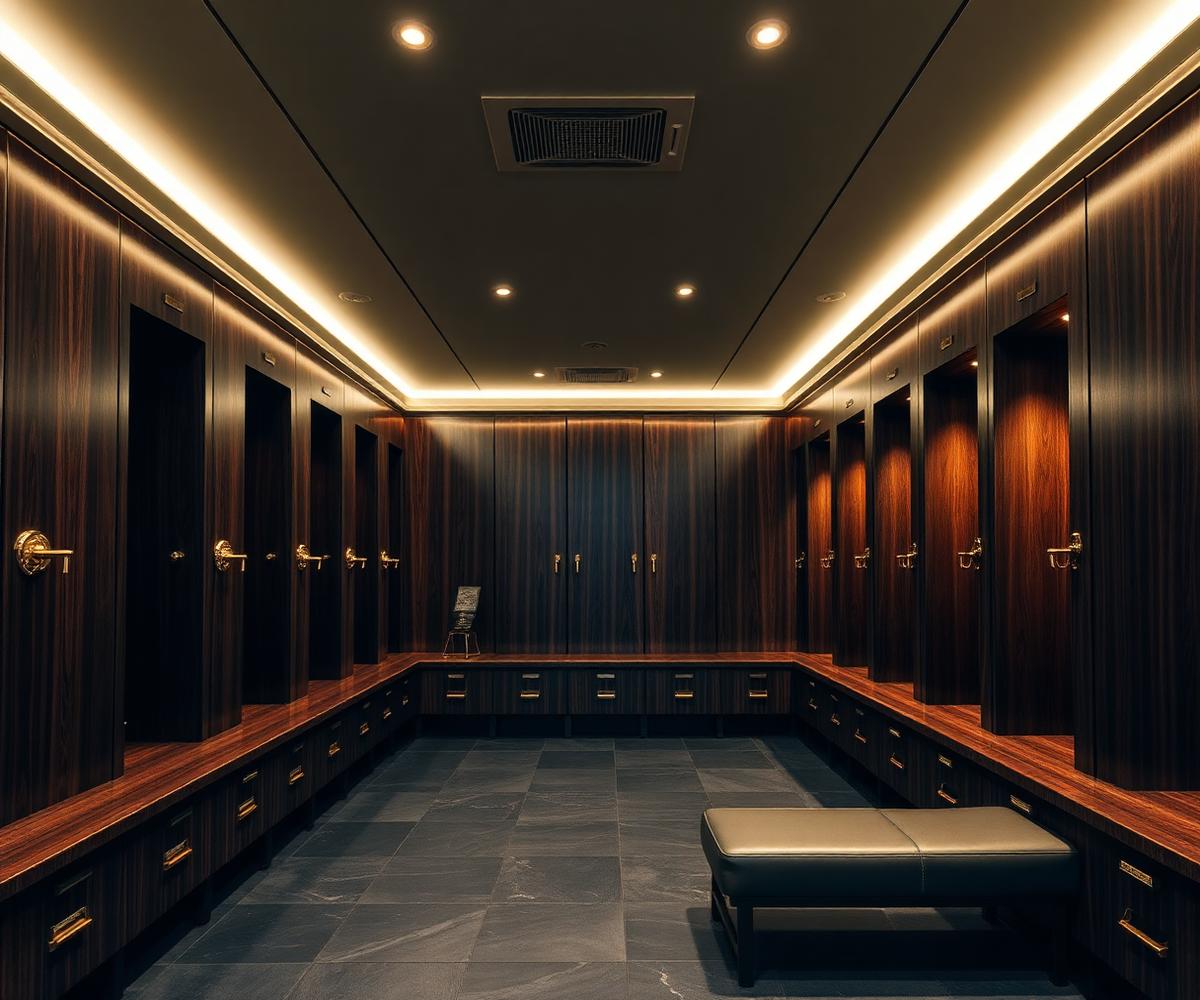 Phòng thay đồ cao cấp của MEGYM