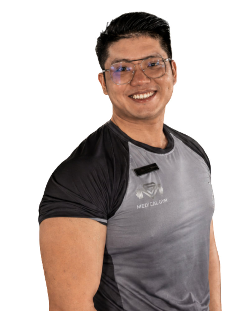 Huấn luyện viên Huỳnh Hải Lâm tại Medical Gym